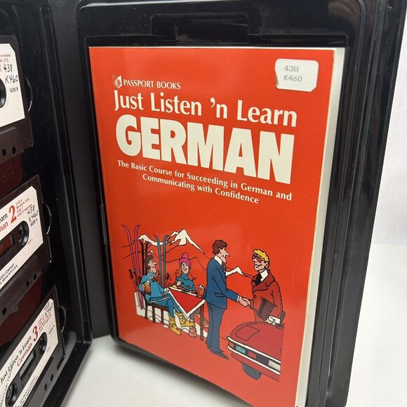 Listen 'n Learn German (with book) [cassette] - Picture 3 of 4